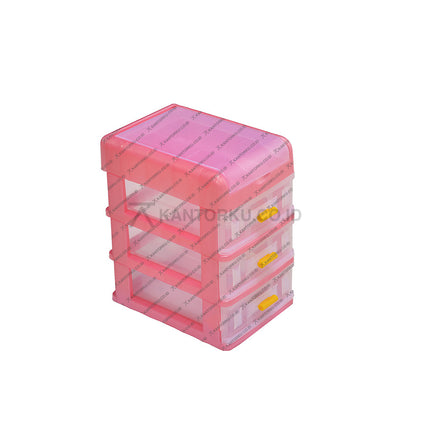 Rak laci mini Shinpo GRACE 366 C ringan, kuat, dan mudah digunakan – Kantorku