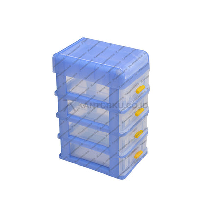 Rak mini serbaguna berbahan plastik berkualitas tinggi untuk perlengkapan menjahit – Kantorkudotcodotid