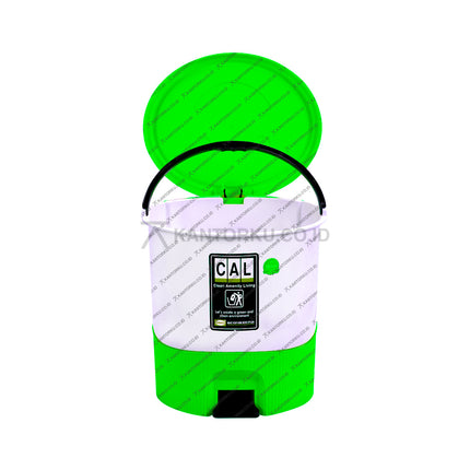 Tempat sampah plastik Shinpo 715 dengan handle kuat dan sistem buka tutup otomatis – Kantorku.co.id