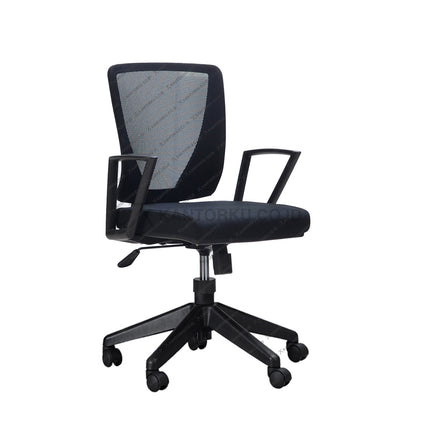 Kursi kerja Savello dengan kaki nylon ergonomis – kantorku.co.id