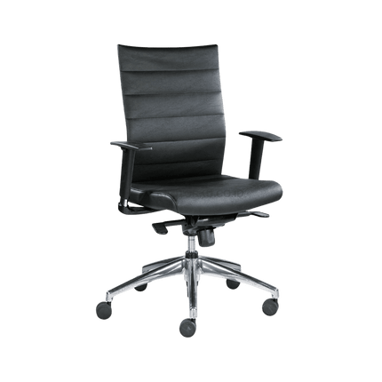 Ergonomic chair FIRM SKIN dengan fitur penyesuaian posisi duduk ideal. Tersedia di Kantorku.co.id