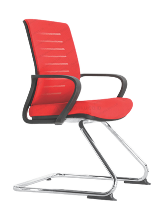 kursi tamu kantor Ecos SKM 3905 A desain modern ergonomis