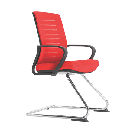 kursi tamu kantor Ecos SKM 3905 A desain modern ergonomis