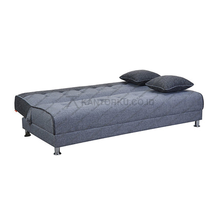 Sofabed Ivanka elegan dari Oliv, two tone cantik yang memberikan kesan modern pada ruang keluarga — kantorkudotcodotid