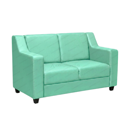 Sofa 2 seater modern Bravaro untuk ruang tunggu profesional