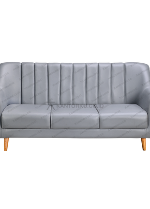 Sofa Clevano 3 Seater dengan desain minimalis hangat – kantorku.co.id