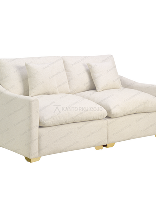 Sofa Luna Premium minimalis cocok untuk ruang keluarga modern – Tersedia di Kantorku.