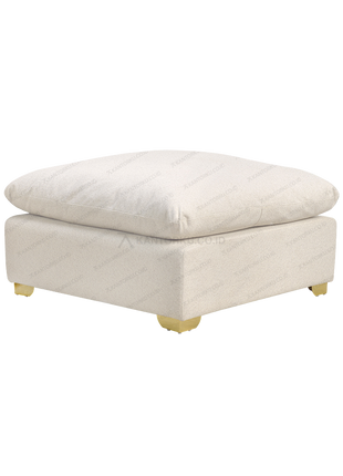 Sofa Hook Luna dengan bantalan empuk dan kain fabric lembut – Tersedia di Kantorku.co.id
