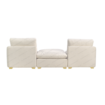 Sofa L Luna Premium furnitur modern untuk kenyamanan dan gaya interior - Tersedia di Kantorku