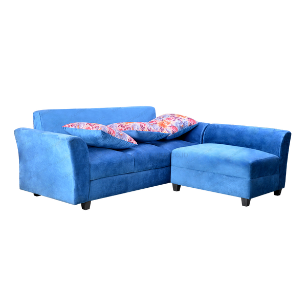 Sofa Tamu Santai OLC OLIV L Dili Suede | Sofa L