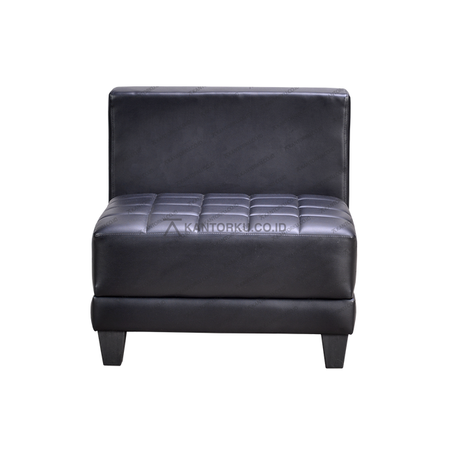 Kursi Harold Noirrest bangku kaki hitam elegan – kantorku