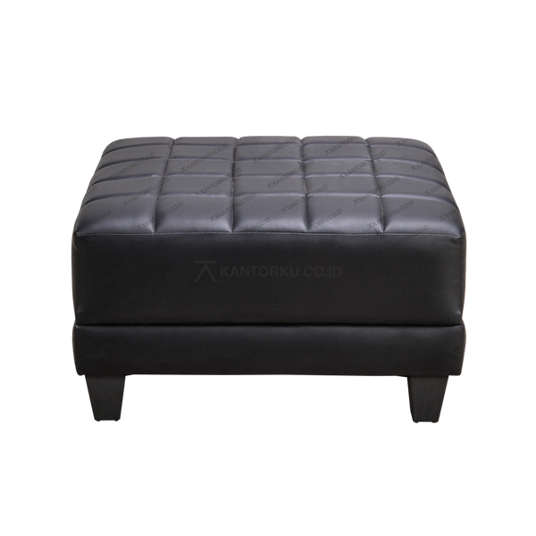 Sofa Tamu HAROLD Noir | 1 Seater