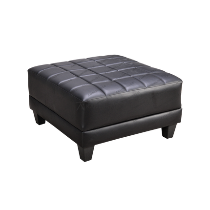 Ottoman hitam Harold Noir bergaya klasik dan elegan – kantorkudotcodotid