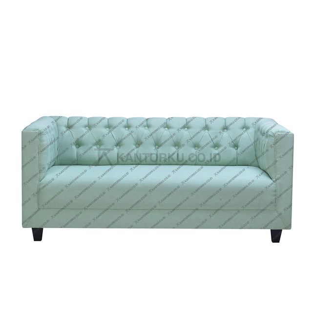 Sofa Turquoise by OLIV desain klasik kontemporer dengan warna pastel elegan — kantorku