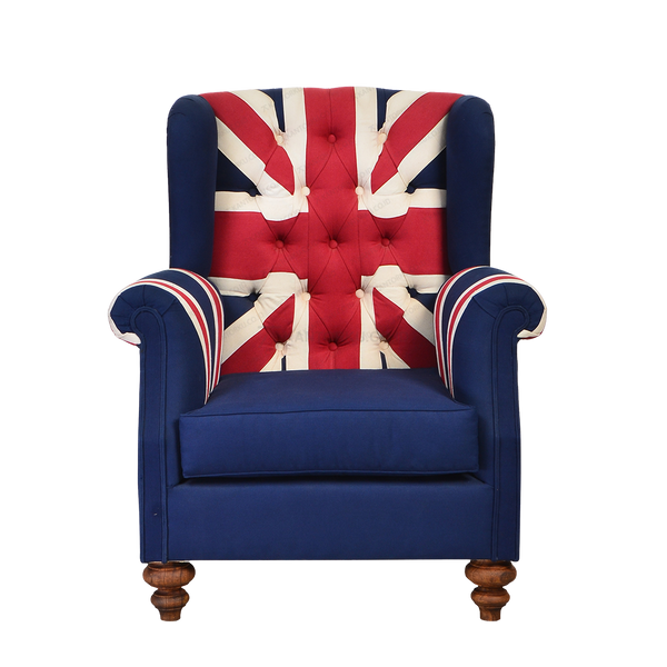 Sofa OLIV Union Jack Retro Collection | 1 Seater