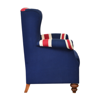 kursi motif bendera inggris jakarta furniture klasik modern Tersedia di Kantorku