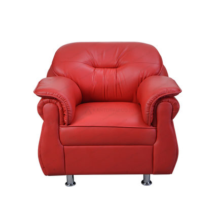 Sofa modern ergonomis nyaman terjangkau bahan synthetic leather premium Tersedia di Kantorku