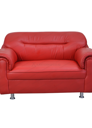 Sofa ruang tamu ergonomis nyaman terjangkau bahan synthetic leather Tersedia di Kantorku