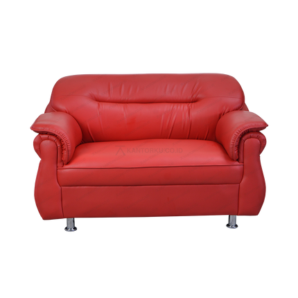 Sofa ruang tamu ergonomis nyaman terjangkau bahan synthetic leather Tersedia di Kantorku
