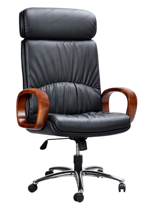 Savello Soliter HA kursi direktur dengan rangka kaki aluminium kokoh