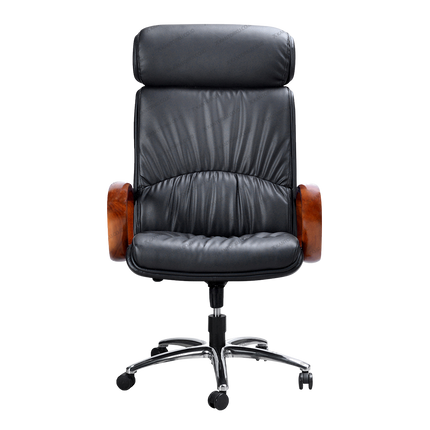 Kursi Direktur Savello Soliter HKCA Leather tampil elegan untuk ruang kerja eksekutif