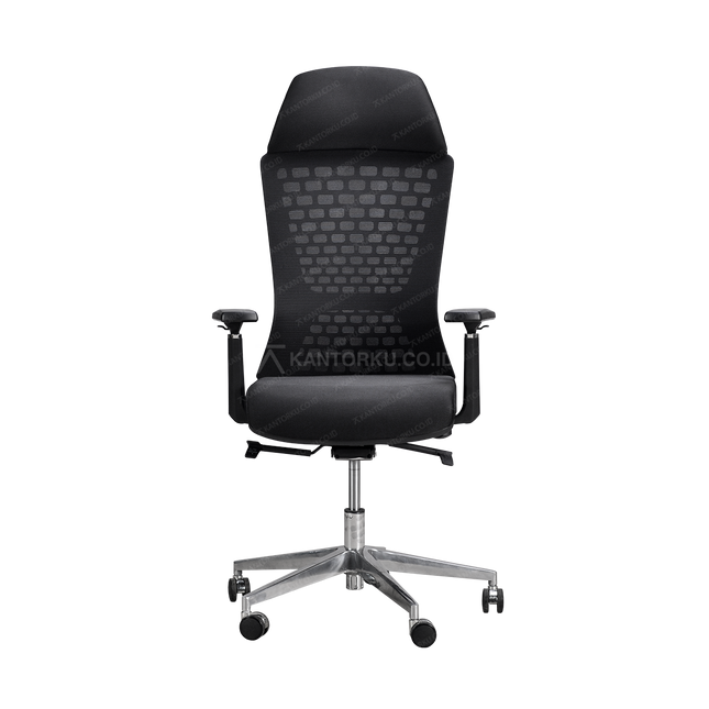 Kursi kantor SOXVO I AL ergonomis dengan headrest dan sandaran tinggi dari Kantorku