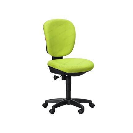 Kursi kantor ergonomis sandaran rendah dengan fitur hidrolik Tersedia di Kantorku.co.id