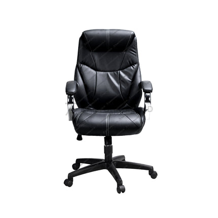 Kursi direktur Savello Sparta HK Leather elegan bahan kulit – Kantorku