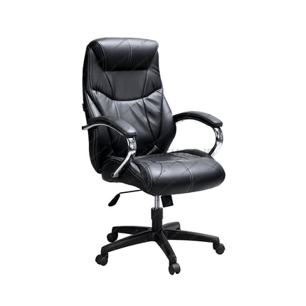 Kursi kerja Savello Sparta HK Leather premium ergonomis – kantorku.co.id