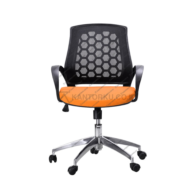 Kursi staff Savello Spider GA bahan jaring mesh ergonomis – Kantorku