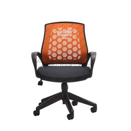 Kursi staff Savello Spider ergonomis bahan jaring mesh – Kantorku