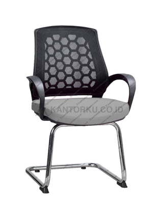 Kursi Savello Spider VA elegan chrome metal untuk kantor – kantorku.co.id