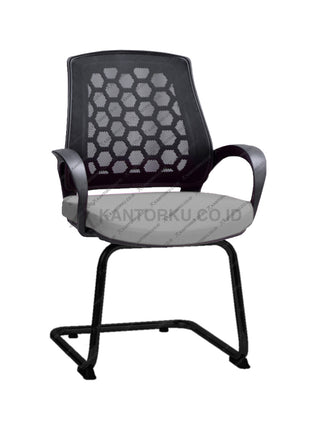 Kursi hadap Savello Spider V ergonomis desain premium – Kantorku