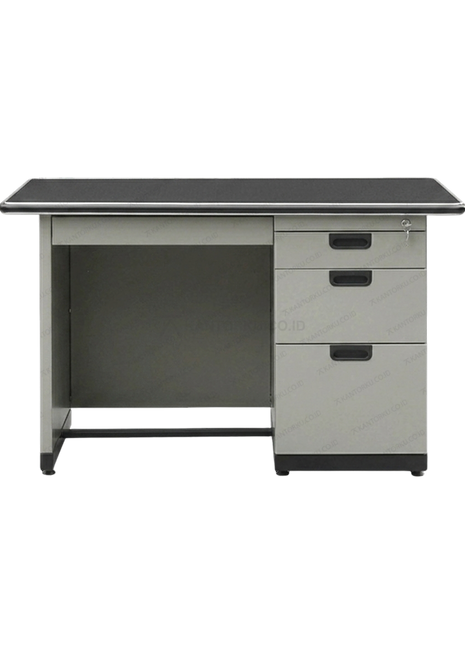 Meja Kantor Alba Metal SP 401 model single pedestal