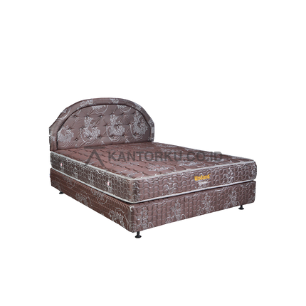 Tampilan kasur Uniland Standard HB Flamboyan Set dengan desain sederhana elegan KANTORKU.CO.ID