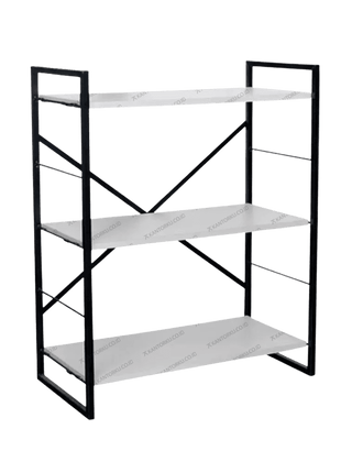 Rak besi Grey Rack S bergaya industrial modern – Kantorku