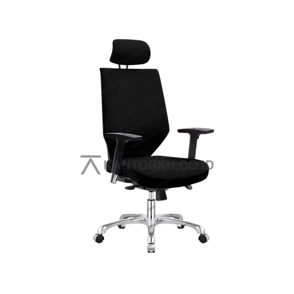 Kursi kantor Superior dari Chitose dengan dudukan busa tebal dan headrest kantorku.co.id