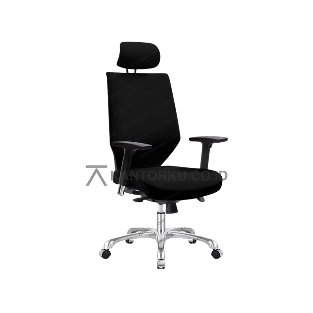 Kursi kantor Superior dari Chitose dengan dudukan busa tebal dan headrest kantorku.co.id