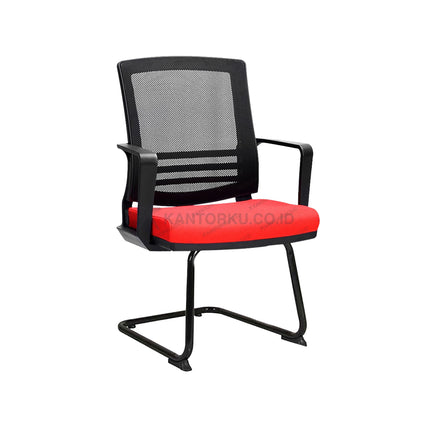 Kursi Hadap Savello Supertop V ergonomis untuk ruang rapat modern – Kantorku