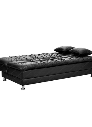 Sofabed Quincy multifungsi bergaya klasik modern untuk ruang keluarga — kantorku.co.id