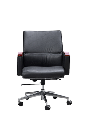 Kursi direktur Indachi TELLO II AL leather desain modern ergonomis Tersedia di Kantorku