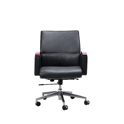 Kursi direktur Indachi TELLO II AL leather desain modern ergonomis Tersedia di Kantorku