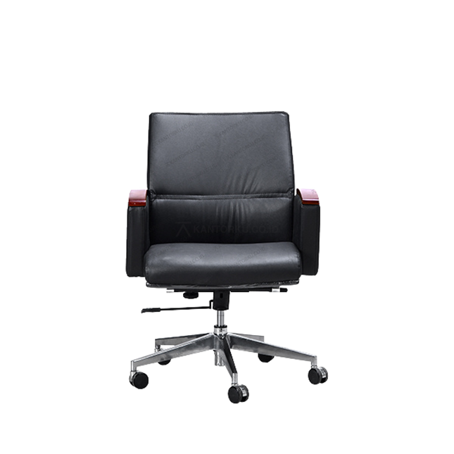 Kursi direktur Indachi TELLO II AL leather desain modern ergonomis Tersedia di Kantorku