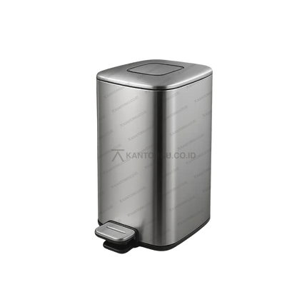 Tempat sampah pedal kotak modern untuk kantor dan publik – kantorkudotcodotid