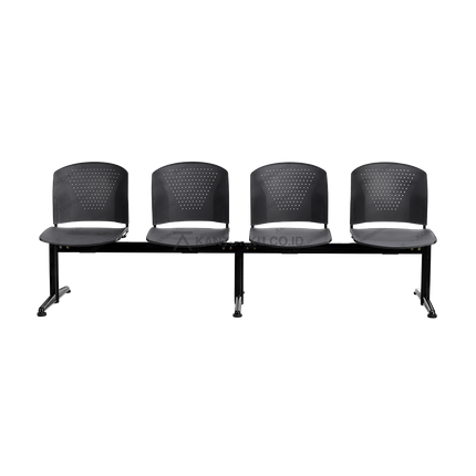 Kursi tunggu Savello Tersio W40 empat dudukan kokoh dan elegan – Kantorku