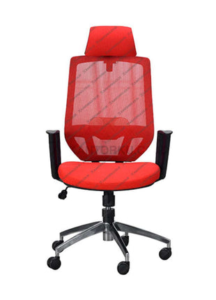 Kursi Manager Savello Tiro HT0A ergonomis dengan kaki aluminium elegan – Kantorku