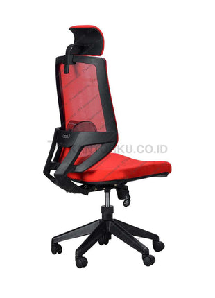Kursi kantor Savello Tiro H ergonomis untuk ruang kerja nyaman – Kantorku