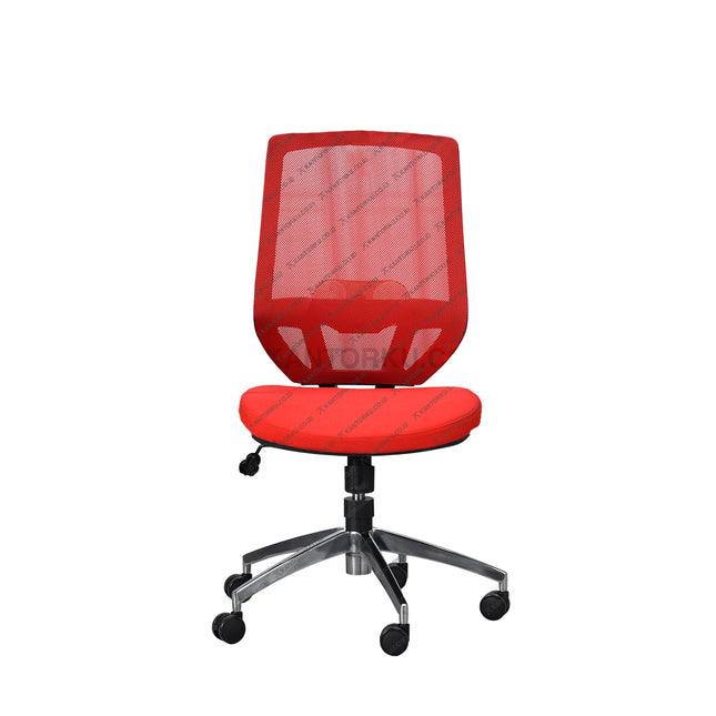 Kursi Kantor Savello Tiro LA ergonomis dengan kaki aluminium elegan – Kantorku