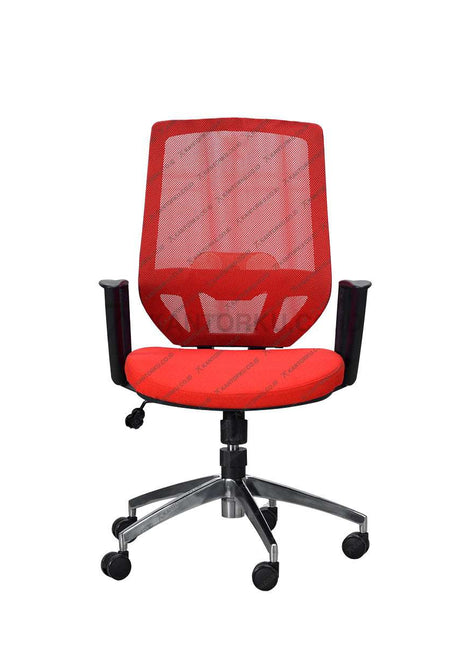 Kursi Kantor Savello Tiro LT0A ergonomis dengan kaki aluminium elegan – Kantorku