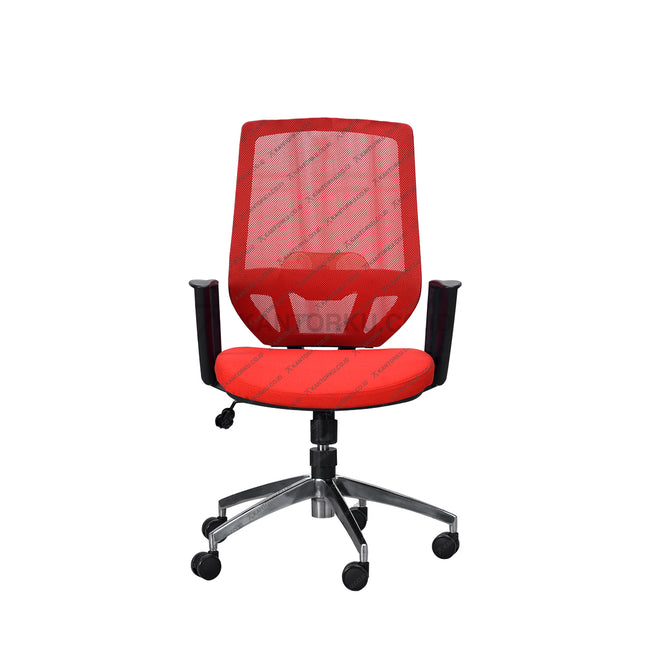 Kursi Kantor Savello Tiro LT0A ergonomis dengan kaki aluminium elegan – Kantorku